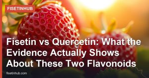 Fisetin vs Quercetin: What the Evidence Actually Shows About These Two Flavonoids