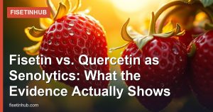 Fisetin vs. Quercetin as Senolytics: What the Evidence Actually Shows